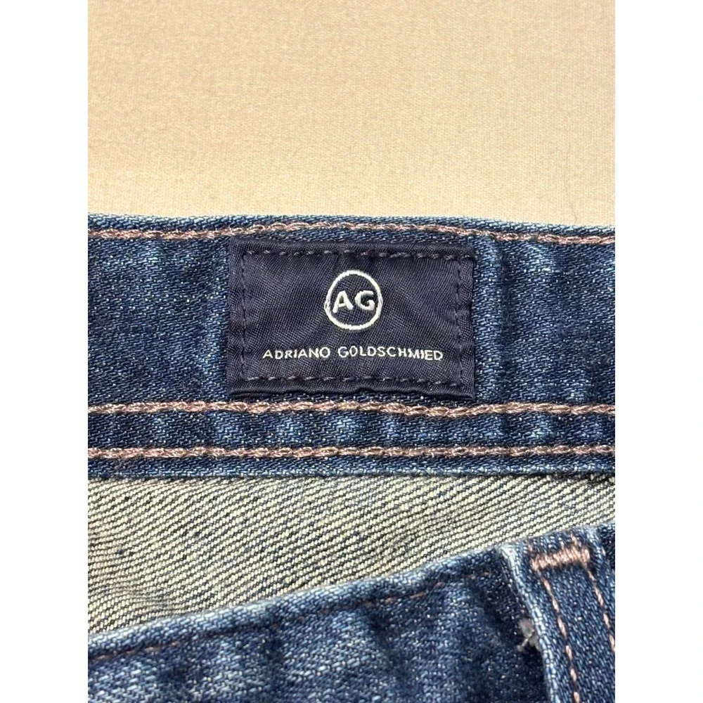 AG Adriano Goldschmied Tellis Modern Slim Japanese Fabric Jeans Mens 38x32‎ Blue
